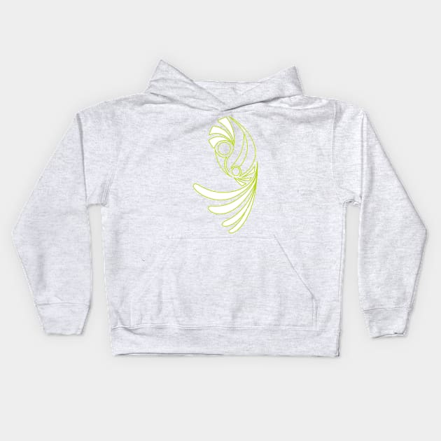 Pretty Birds v2 Kids Hoodie by ndnvirus